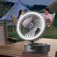💥Hot Sale💥 4-in-1 draagbare opvouwbare ventilator met licht
