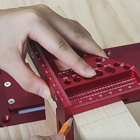 Aluminium driehoek vierkant voor houtbewerking