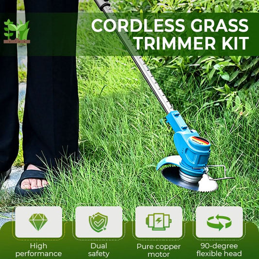 Multifunctionele draadloze grastrimmerset