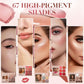 💄5-laags make-uppalet in boekvorm met 67 professionele tinten