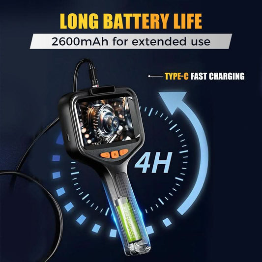 Waterdichte HD-borescoop met ledverlichting