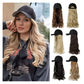 💜2-in-1 Curly Hair Baseball Cap Pruik💜