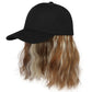 💜2-in-1 Curly Hair Baseball Cap Pruik💜