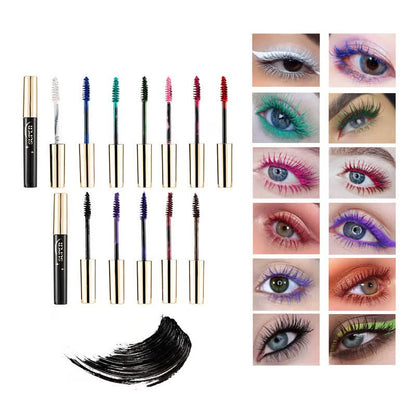 Waterproof mascara met levendige kleuren