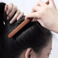 💇Haarstylingkam met natuurlijke borstelharen en houten rattenstaartgreep