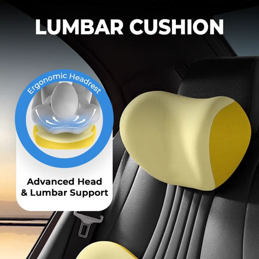 💺Ergonomische hoofdsteun en lendenkussen🚗