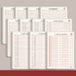 Hard Pen Running Script Letterboek