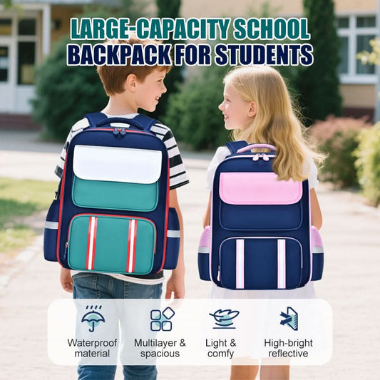 🎒 Schoolrugzak met grote capaciteit voor studente