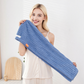 🛁 Grote haarhanddoek met veilige band voor vrouwen