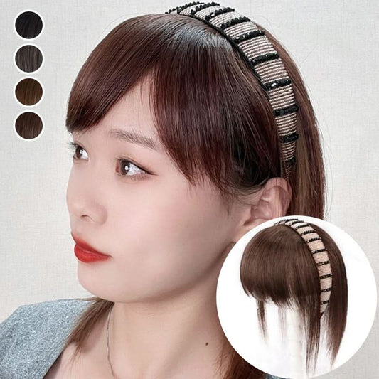 🎁50% OFF💥Synthetische Haarpony met Haarband