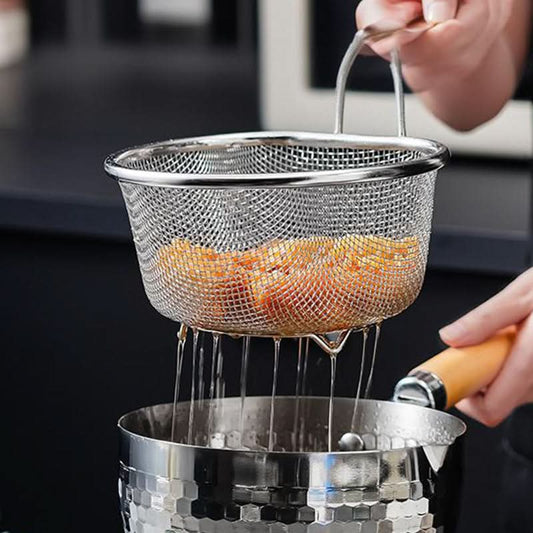 RVS Zeef met Handgreep
