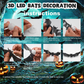 💀 Halloween decor te eentonig? 3D Vleermuis LED Wandlamp (12/24/48-stuks) – Griezelig & Dynamisch!
