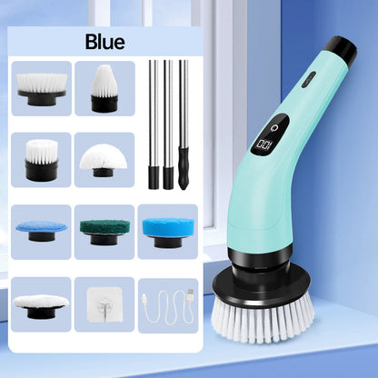 🪥Slechts €29.99! Laatste dag actie!🎁 9-in-1 elektrische schoonmaakborstel