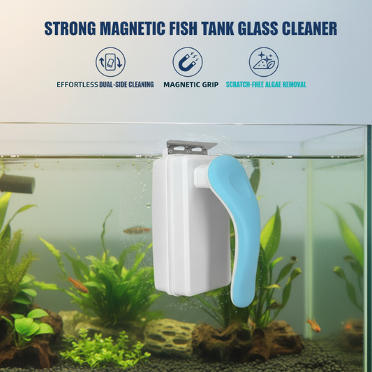 Sterke magnetische aquariumglasreiniger