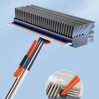 3-in-1 vloerschrobborstel met lange steel