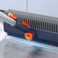 3-in-1 vloerschrobborstel met lange steel