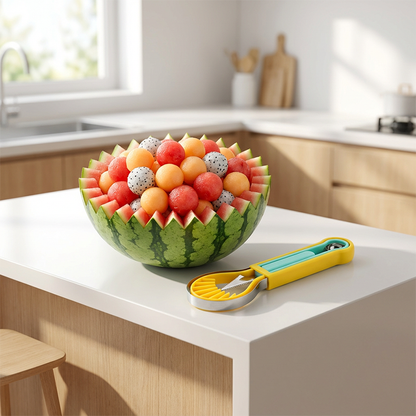 Multifunctionele Fruit Meloen Ballenlepel Set