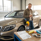 🚗3-in-1 SiO₂ keramische snelcoatingspray – wassen zonder water, streeploze glans en waterafstotende bescherming