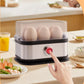 ⚡ FLASH SALE – 50% KORTING 🥗 200W Transparante Stoomkoker – Gezond Koken in Minuten