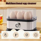 ⚡ FLASH SALE – 50% KORTING 🥗 200W Transparante Stoomkoker – Gezond Koken in Minuten
