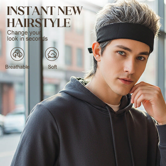 🧢 50% KORTING! 🎤 Unisex hiphop pruikmuts – grunge stijl, zacht en comfortabel & perfect voor feestjes en kostuums ✨