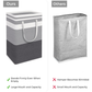 Opvouwbare grote wasmand met handvat