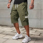 👖Casual 3/4-cargobroek voor heren met trekkoord