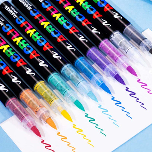 Direct Liquid Soft Head Acryl Marker Pen voor knutselprojecten