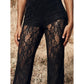 🥳 2026 HOT SALE 🥳💞 50K+ VERKOCHT! 💥👖 50% KORTING! Hoog getailleerde kanten flared broek – Elegant en comfortabel! 🌸✨