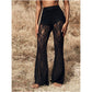 🥳 2026 HOT SALE 🥳💞 50K+ VERKOCHT! 💥👖 50% KORTING! Hoog getailleerde kanten flared broek – Elegant en comfortabel! 🌸✨