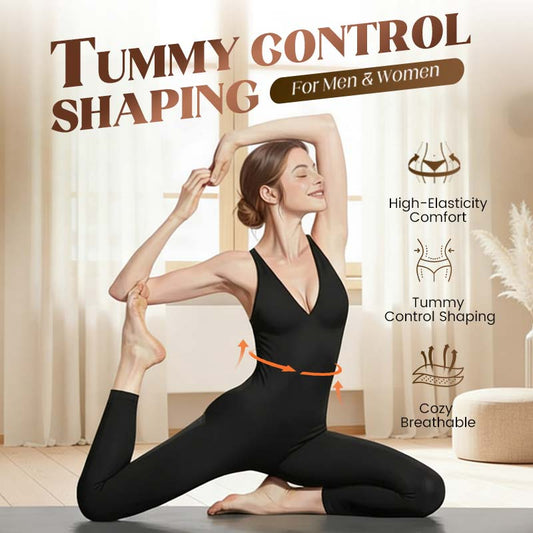 🥳 2026 HOT SALE 🥳💞 50K+ VERKOCHT! 🌸🦋 50% KORTING High-Stretch V-hals Jumpsuit – Comfort de hele dag voor fitness en meer. Ademend, flexibel en moeiteloos chic. Jouw go-to voor beweging. 🧘‍♀️💫