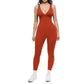 🥳 2026 HOT SALE 🥳💞 50K+ VERKOCHT! 🌸🦋 50% KORTING High-Stretch V-hals Jumpsuit – Comfort de hele dag voor fitness en meer. Ademend, flexibel en moeiteloos chic. Jouw go-to voor beweging. 🧘‍♀️💫