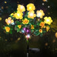Simulatie Azalea Bloem Grondsteek Zonneverlichting