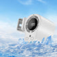 💨Ventilator met draagarm – LED-display | Vrijstaand • Om de nek te dragen • Oplaadbaar