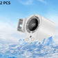 💨Ventilator met draagarm – LED-display | Vrijstaand • Om de nek te dragen • Oplaadbaar