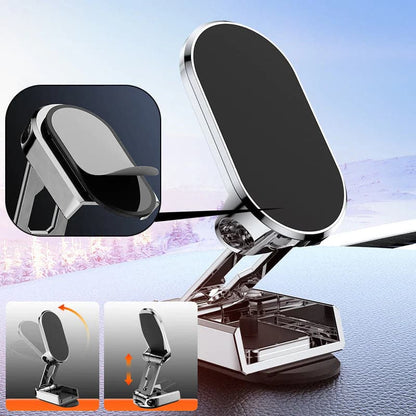 SUPPORT DE TELEPHONE DE VOITURE EN METAL PLIABLE