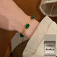 Emerald ketting oorbellen armband