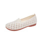 Soft-soled, Woven, Hollow Women's Shoes