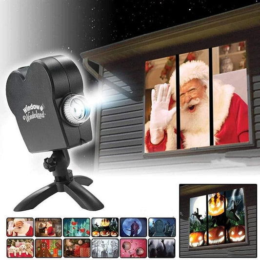 Window Projector™ | Geweldige Sfeerprojector voor Halloween en Kerst