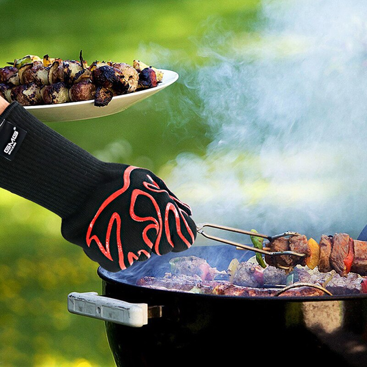 Gants résistants à la chaleur BBQ™ | Protection contre la chaleur extrême du gril