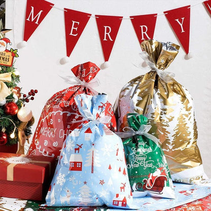 Christmas Drawstring Bag™ | Unieke Kerst cadeauverpakking