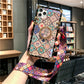 2023 Hoge kwaliteit Boheemse Lanyard Ring telefoon geval voor iPhone