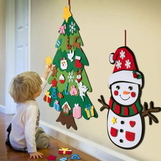 Sapin de Noël DIY™ | La décoration d'intérieur préférée des enfants