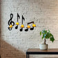 Melodic Notes™️ | Breng emotie en muzikaliteit in huis met deze unieke wanddecoratie