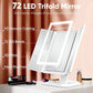 Vanity Mirror™ | Trifold Make-up Spiegel met driekleurige LED verlichting