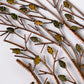 Kolibrie met Takken Metalen Muurschildering