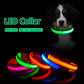 USB oplaadbare LED halsband voor honden