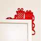 Kerstmis deur frame decoratie