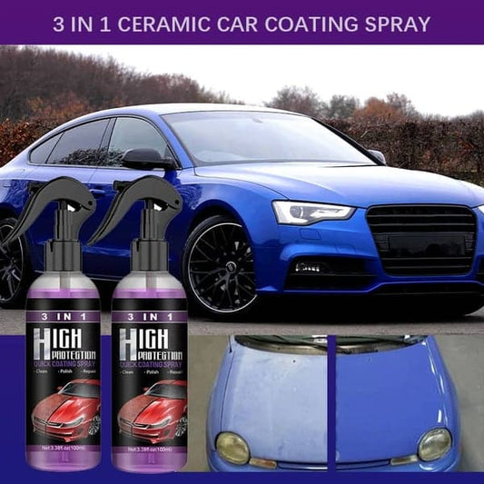 (Koop 2 krijg 1 gratis/ Koop 3 krijg 2 gratis) 3 in 1 Ceramische Auto Coating Spray