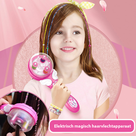 Hair Lounge™ | Bespaar jezelf uren aan vlechtwerk met de automatische haarvlechter!